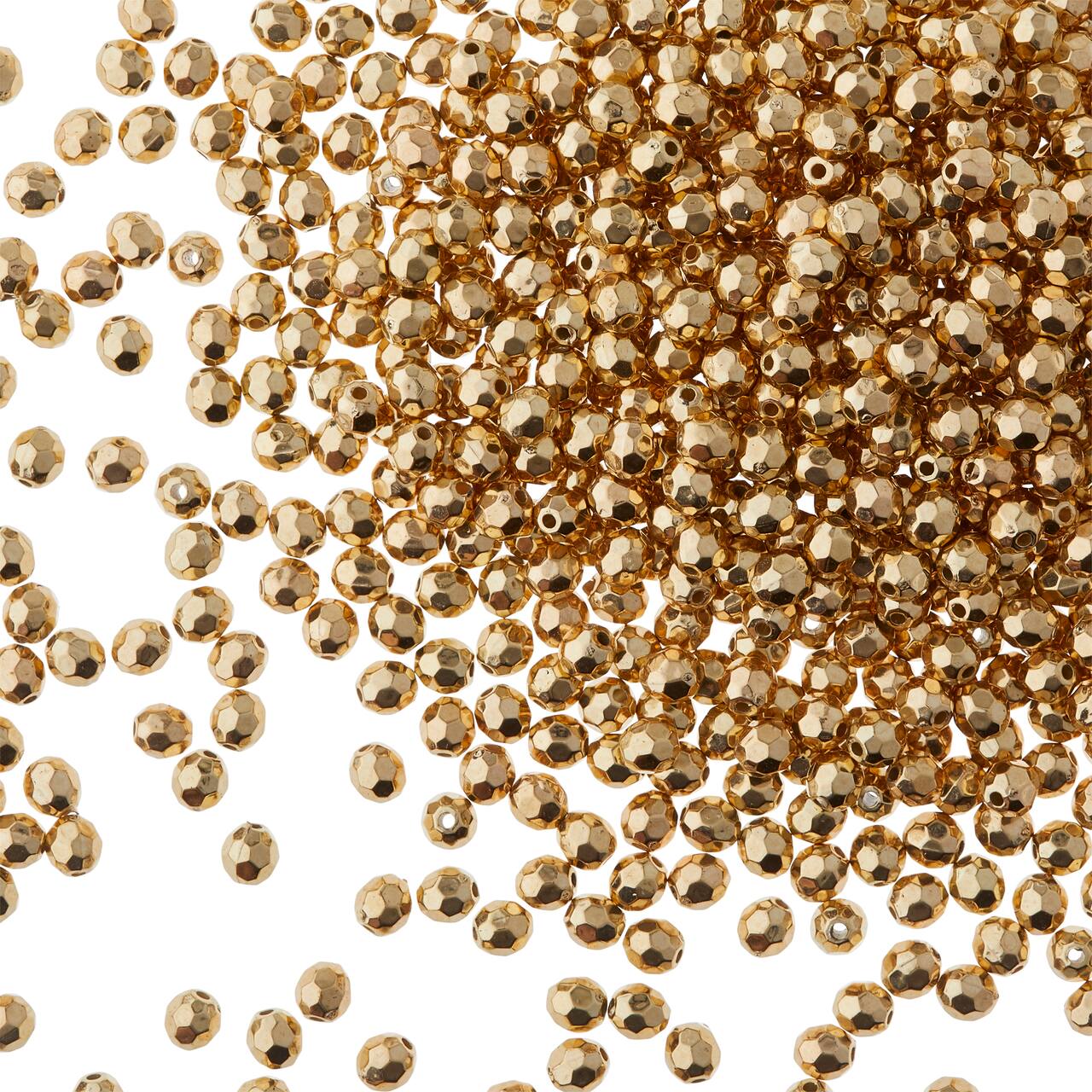 5.5mm Faceted CCB Round Craft Beads by Bead Landing™